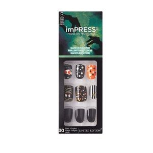 imPress Limited Edition Halloween Glow in the Dark Press on Nails Bleeding Love
